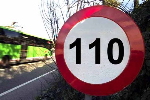 Adiós al límite de velocidad de 110 km/h