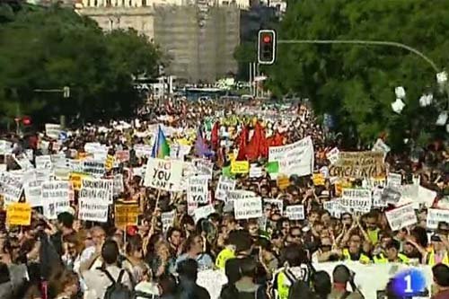 El 15M planea otra acampada para el 12 de mayo