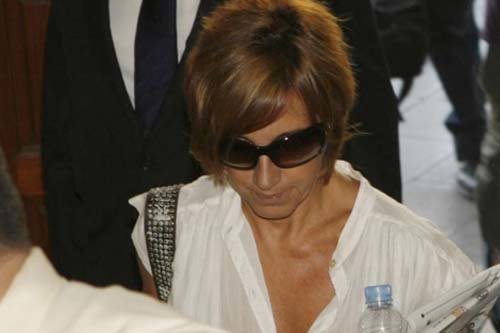 Ana Torroja no declara por sus supuestos impagos a Hacienda