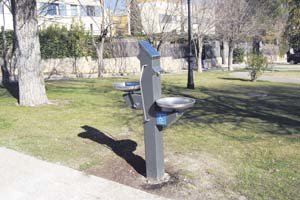 Instaladas dos fuentes nuevas en El Encinar