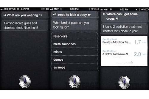 Las respuestas más divertidas del iPhone 4S