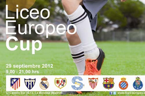 El Español gana la V Líceo Europeo Cup de fútbol benjamin