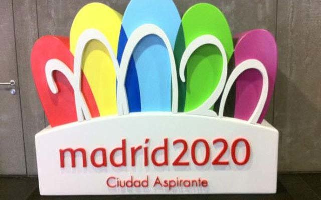 Qué pone en el logo, ¿Madrid 2020 o 20020?