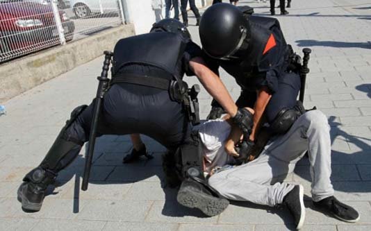 Pasan a disposición del juez los 5 últimos 'indignados'