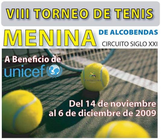 Vivi Ruano, madrina del Torneo Menina de tenis base en Alcobendas