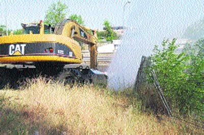 Empiezan las obras de la rotonda del Amura