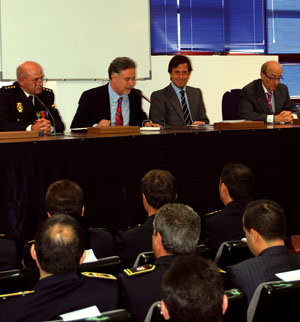 El Cuerpo Nacional de Policia celebra la onomástica de su patrón