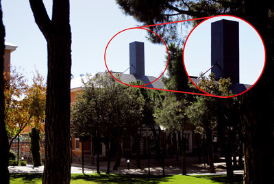 ¿Es legal la antena de la Plaza de La Fuente?