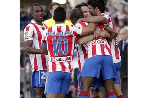 El Atlético pisa firme en el Vicente Calderón