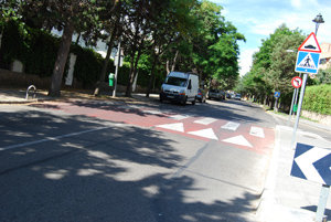 Cambio obligado de los lomos de asno en las Urbanizaciones