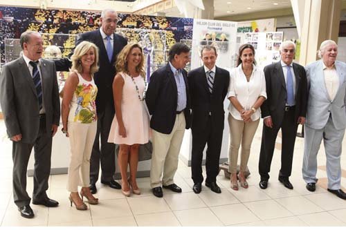 Exposición del Real Madrid en el Moraleja Green
