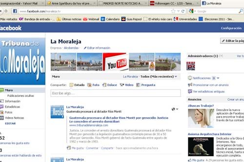 Cuéntenos sus problemas, quejas, en Facebook La Moraleja