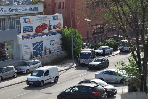 Las grúas invaden la Avenida de la Industria