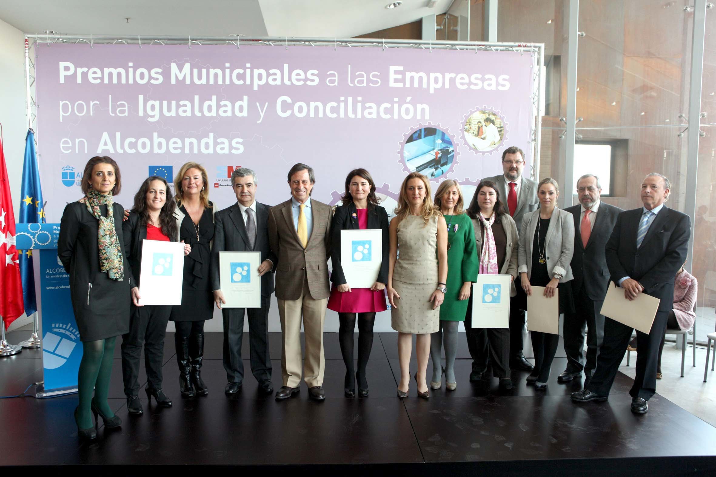 Alcobendas premia a las empresas locales conciliadoras