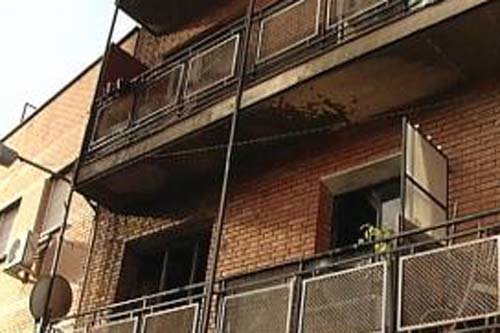 Aparatoso incendio sin víctimas en Alcobendas
