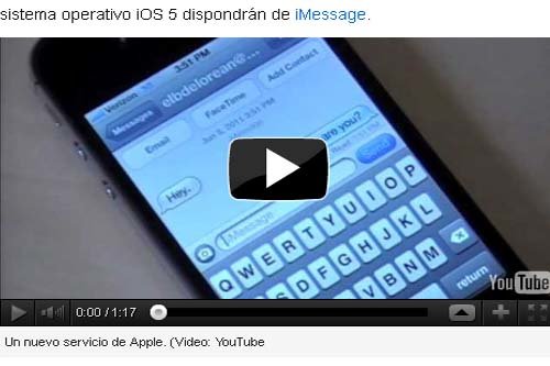 Ya está disponible el nuevo iOS 5 de Apple Inc.