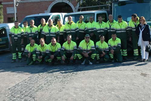 La Moraleja presenta su equipo de mantenimiento