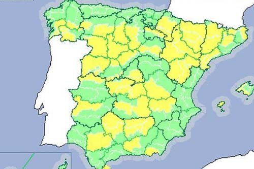 Alerta por calor extremo en media España