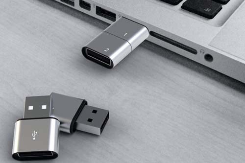 memorias USB modulares nos hacen pensar en nuevas formas