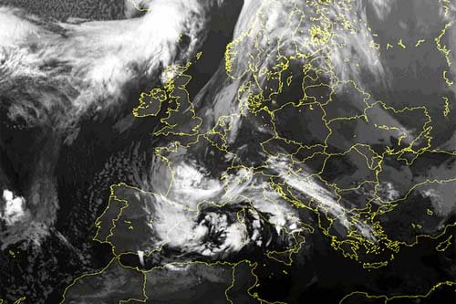 Comienza una semana cargada de lluvias y fuertes vientos