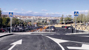 El aparcamiento de Camino Ancho reduce ostensiblemente el tráfico