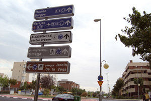 Nueva señalización para las calles de la Moraleja