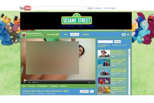 El canal en YouTube de "Barrio Sésamo" se "pasa" al porno