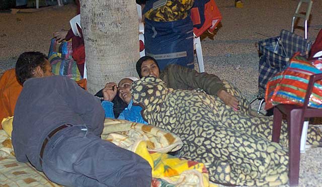 "El terremoto ha sido fuerte, pero este país lo es más"