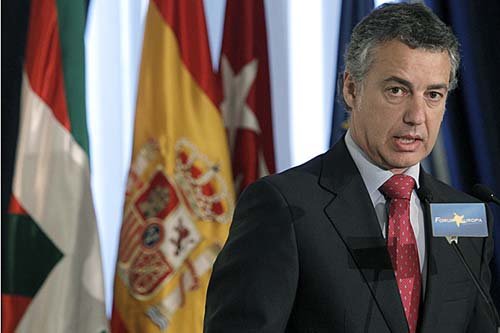 Urkullu avisa al Gobierno de la impugnación sobre Bildu
