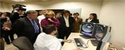 Esperanza Aguirre visita el hospital Infanta Sofía