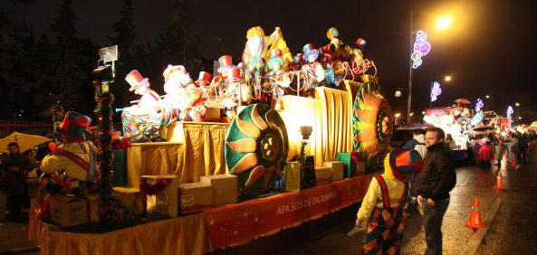 Los Reyes Magos visitan Alcobendas
