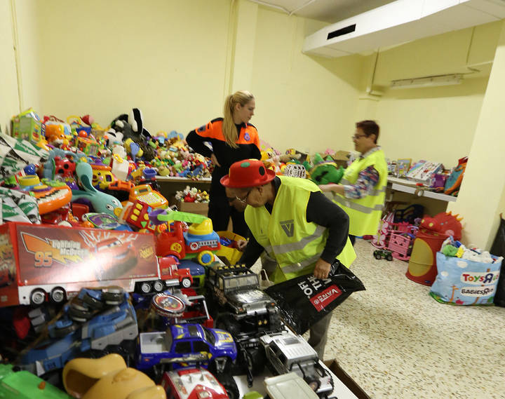 Éxito de la campaña de recogida de Juguetes