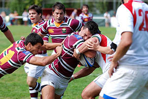 Victoria del Alcobendas Rugby ante su afición