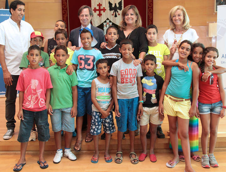 19 niños saharauis pasan sus vacaciones en Alcobendas