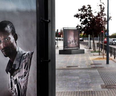 Exposición en el Bulevar S.Allende