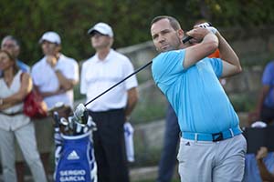 Sergio García visita el Club de Golf La Moraleja
