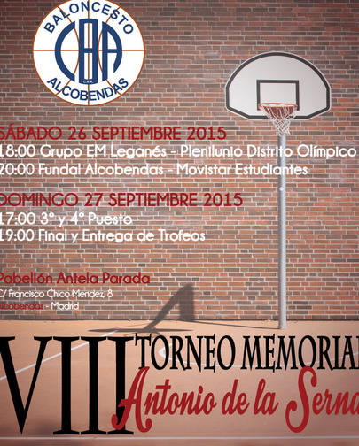 VIII Memorial Antonio de la Serna de baloncesto