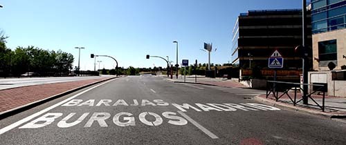 Ramal de acceso directo a Madrid por la Carretera de Barajas