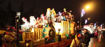 Aterrizan en Alcobendas los Reyes Magos de Oriente