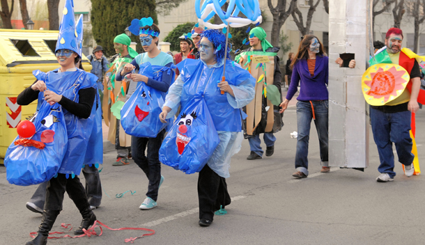 Carnavales en el Centro Joven de Sanse