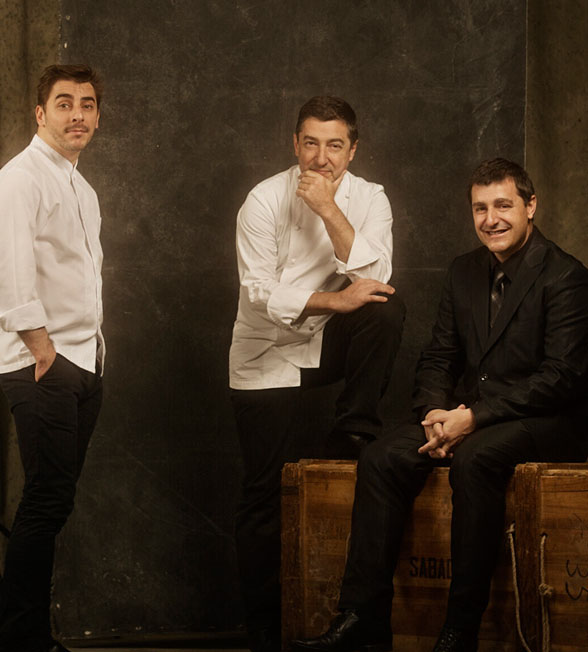 Imagen de los hermanos Roca, propietarios de El Celler de Can Roca, restaurante número uno del mundo