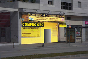 Las tiendas de Compro Oro suspenden 'el examen'