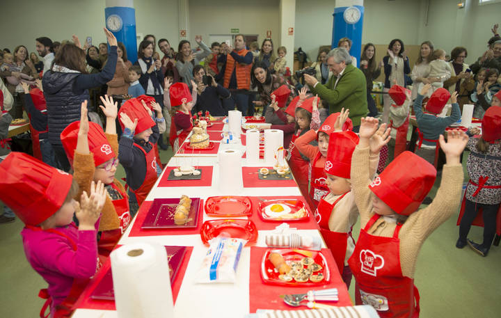 Éxito del concurso Little Chef en Aldeafuente