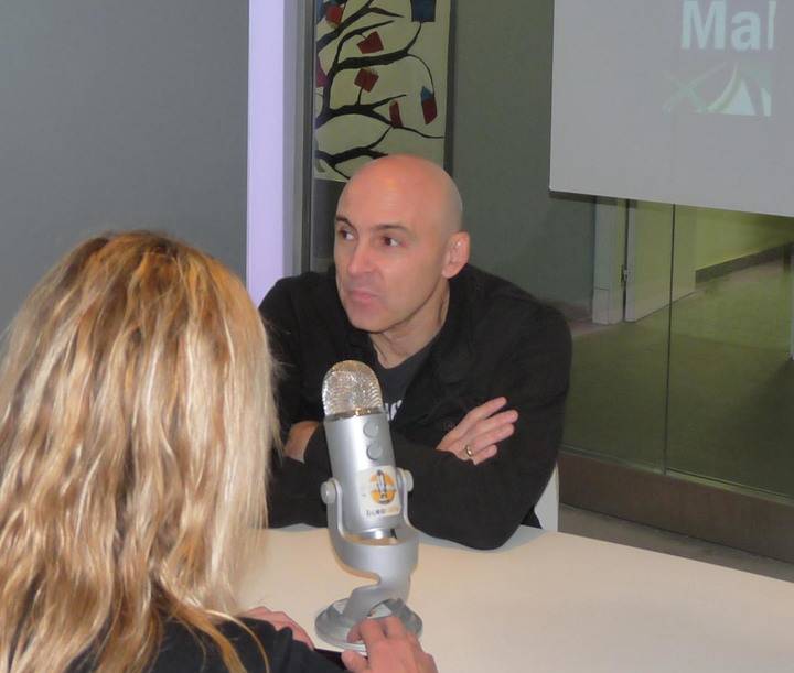 Héctor Barberá y 'Maldini', en el Liceo