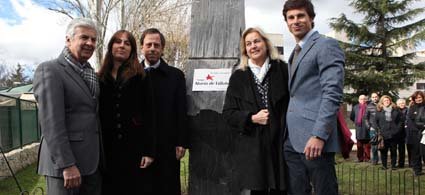 Inaugurado en el Soto el parque "María de Villota"