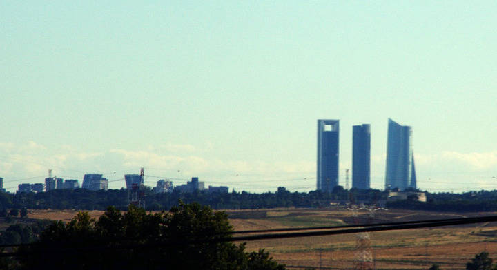 Concentración elevada de ozono en la ciudad