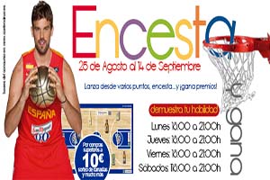 Encesta y gana suculentos premios en el Centro comercial El Encinar