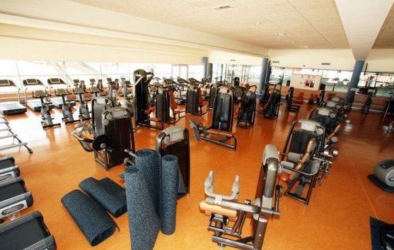 Imagen de la sala de fitness
