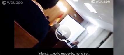 La Policía se persona en Wouzee, la empresa que difundió el vídeo de la infanta 