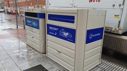 Más contenedores de reciclaje en Sanse
